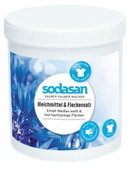 Органічний кисневий засіб SODASAN для відбілювання та видалення стійких забруднень 0,5 кг